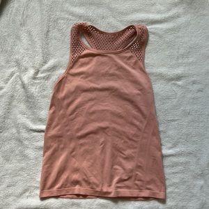 Pink kids active tank top